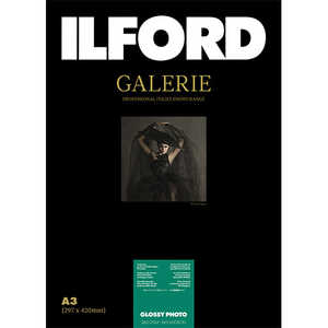 イルフォードギャラリーグロッシーフォト 260g/m2 (A3・25枚)ILFORD GALERIE Glossy Photo 422322 イルフォードギャラリーグロッシーフォト 260g/m2 (A3・25枚)ILFORD GALERIE Glossy Photo 422322