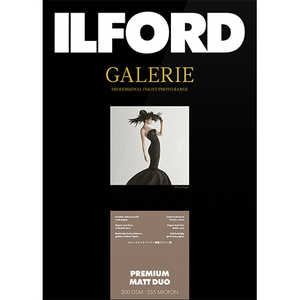 イルフォード イルフォードギャラリープレミアムマットデュオ 200g/m2 (A4･50枚) ILFORD GALERIE Premium Matt Duo 422151
