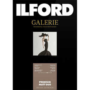 イルフォードギャラリープレミアムマットデュオ 200g/m2 (A4・50枚) ILFORD GALERIE Premium Matt Duo 422151 イルフォードギャラリープレミアムマットデュオ 200g/m2 (A4・50枚) ILFORD GALERIE Premium Matt Duo 422151