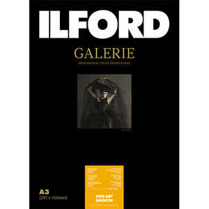 イルフォード イルフォードギャラリーファインアートスムース 200g/m2(A3ノビ･25枚)ILFORD GALERIE Fine Art Smooth 422160