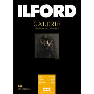 イルフォードギャラリーファインアートスムース 200g/m2(A3ノビ・25枚)ILFORD GALERIE Fine Art Smooth 422160