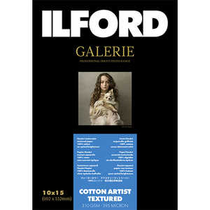 イルフォード イルフォードギャラリーテクスチャードコットンラグ 310g/m2(102x152･50枚)ILFORD GALERIE Textured Cotton Rag 432645