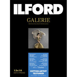 イルフォード イルフォードギャラリーテクスチャード コットンラグ 310g/m2(127x178･50枚)ILFORD GALRIE Textured Cotton Rag 432646