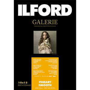 イルフォード イルフォードギャラリーファインアートスムース200gsm(102x152･50枚)ILFORD GALERIEFine Art Smooth 432649