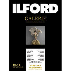 イルフォード イルフォードギャラリーモノシルクウォームトーン 250g/m2 (127x178･100枚)ILFORD GALERIE Mono Silk Warmtone 422179