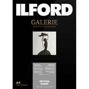 イルフォードギャラリークリスタルグロス 290g/m2 (A4・25枚)ILFORD GALERIE Crystal Gloss 433254 イルフォードギャラリークリスタルグロス 290g/m2 (A4・25枚)ILFORD GALERIE Crystal Gloss 433254