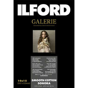 イルフォード イルフォードギャラリースムースコットンソノラ 320g/m2 (102x152･50枚)ILFORD GALERIE Smooth Cotton Sonora 433218