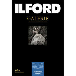 イルフォード イルフォードギャラリーマットコットンメディナ 320g/m2(A3ノビ･25枚)ILFORD GALERIE Matt Cotton Medina 433241