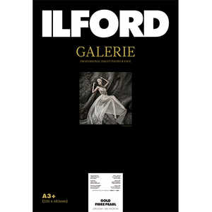�C���t�H�[�h�M�������[�S�[���h�t�@�C�o�[�p�[�� 290g/m2(A3�m�r�E 50��)ILFORD GALERIE Gold Fibre Pearl 433208