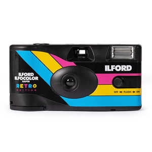 イルフォードジャパン ILFORD JAPAN（イルフォード・ジャパン） 〔レンズ付きフィルム〕イルフォカラー ラピッド レトロ 27枚撮り、ISO400 ILFOCOLOR（イルフォ