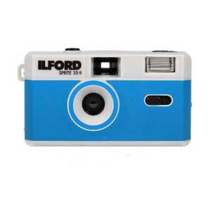 イルフォードジャパン ILFORD JAPAN（イルフォード・ジャパン） 〔フィルムカメラ〕スプライト35-II (シルバー&ブルー) 432995