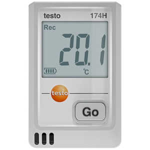 テストー 温湿度データロガー(USB) testo 174H 白 572174101 テストー 温湿度データロガー(USB) testo 174H 白 572174101