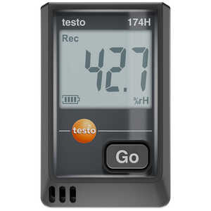 テストー 温湿度データロガー(USB) testo 174H 黒 572174102 テストー 温湿度データロガー(USB) testo 174H 黒 572174102