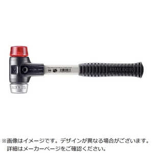 ロームヘルドハルダー HALDER SIMPLEXハンマー プラスティック・ソフトメタル シルバー、強化鋳鉄製ハウジングとグラスファイバー製ハンドル 径40mm 全長325mm 3769.04