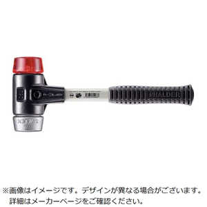 ロームヘルドハルダー HALDER SIMPLEXハンマー プラスティック・ソフトメタル シルバー、強化鋳鉄製ハウジングとグラスファイバー製ハンドル 径50mm 全長335mm 3769.05