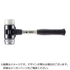 ロームヘルドハルダー HALDER SIMPLEXハンマー スーパープラスティック・ソフトメタル シルバー、強化鋳鉄製ハウジングとグラスファイバー製ハンドル 径50mm 全長335mm 3779.05