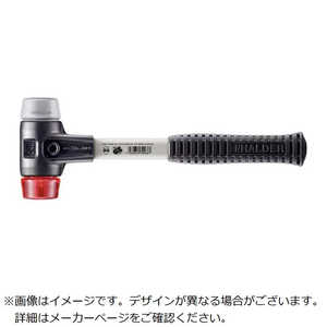 ロームヘルドハルダー HALDER SIMPLEXハンマー TPEミディアム・プラスティック 赤、強化鋳鉄製ハウジングとグラスファイバー製ハンドル 径40mm 全長325mm 3736.04