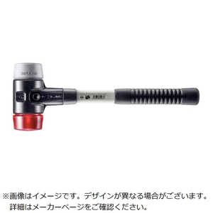 ロームヘルドハルダー HALDER SIMPLEXハンマー TPEミディアム・プラスティック 赤、強化鋳鉄製ハウジングとグラスファイバー製ハンドル 径60mm 全長410mm 3736.06
