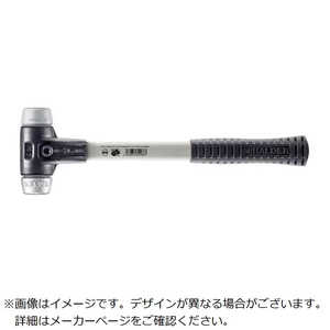 ロームヘルドハルダー HALDER SIMPLEXハンマー TPEミディアム・ソフトメタル シルバー、強化鋳鉄製ハウジングとグラスファイバー製ハンドル 径30mm 全長300mm 3739.03