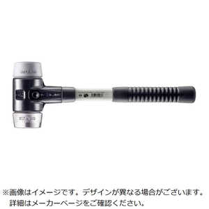 ロームヘルドハルダー HALDER SIMPLEXハンマー TPEミディアム・ソフトメタル シルバー、強化鋳鉄製ハウジングとグラスファイバー製ハンドル 径60mm 全長410mm 3739.06