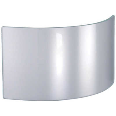 ■JUTEC 耐熱保護服 フード フリーサイズ用 ガラスバイザー クリア 150mm×250mm〔品番:HWS1525KLAR〕【6946418:0】[店頭受取不可] JUTEC 耐熱保護服 フード フリーサイズ用 ガラスバイザー クリア 150mm