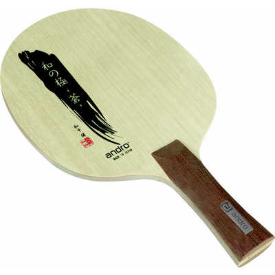 アンドロ 和の極 蒼 FL フレア シェークハンド [木材5枚合板] 日本製 卓球ラケット 10228902