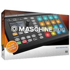 ネイティブインストゥルメンツ MASCHINE Mikro MK2 Black (音楽制作ソフトウェアパッケージ＆ツール/ブラック) MASCHINEMIKROMK2BLAC