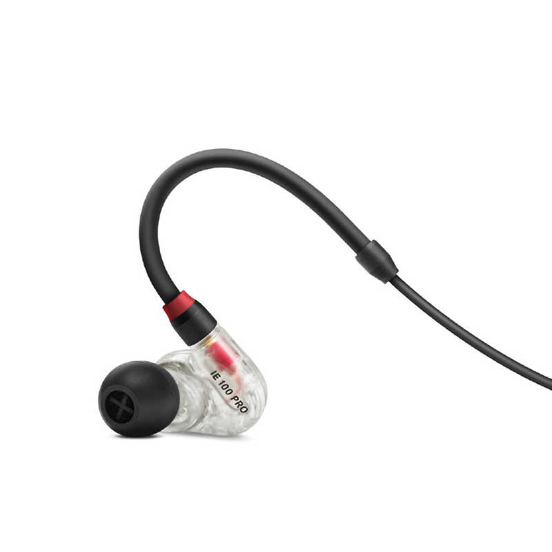 SENNHEISER SENNHEISER 有線 508941 プロ用モニタリングイヤホン ［φ3.5mm ミニプラグ］ クリア IE-100-PRO-CLEAR IE-100-PRO-CLEAR