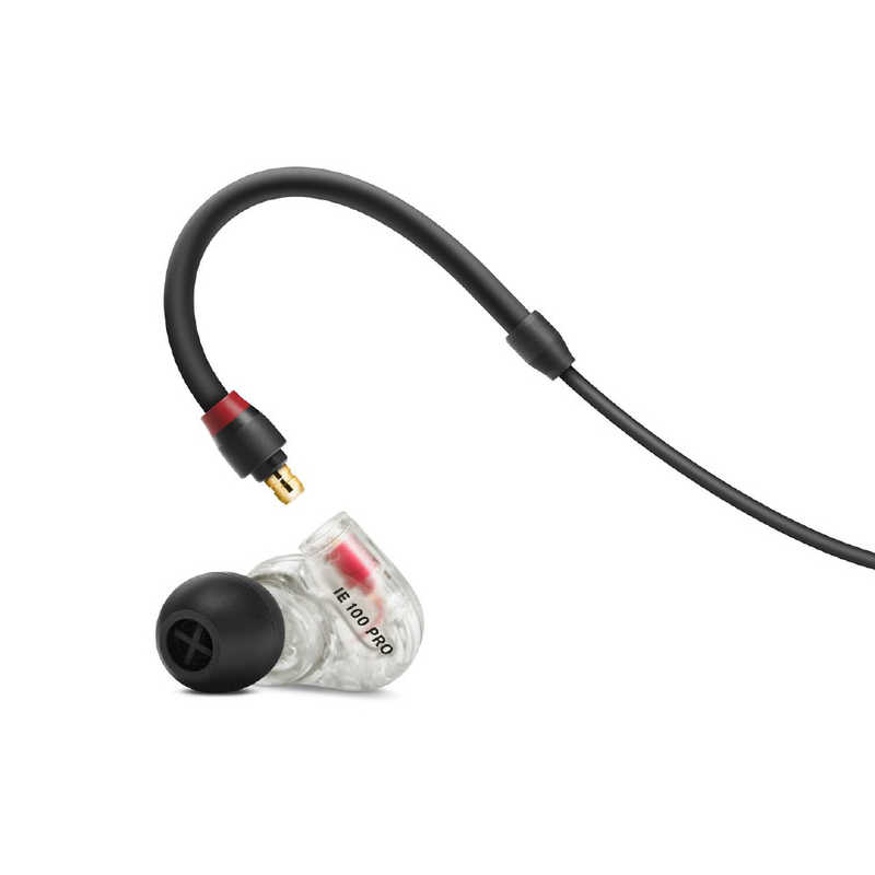 SENNHEISER SENNHEISER 有線 508941 プロ用モニタリングイヤホン ［φ3.5mm ミニプラグ］ クリア IE-100-PRO-CLEAR IE-100-PRO-CLEAR