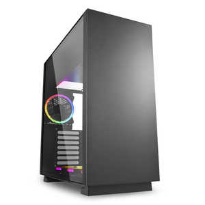SHARKOON PCケース ブラック PURESTEELRGB SHARKOON PCケース ブラック PURESTEELRGB