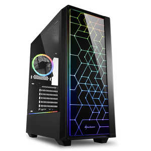 SHARKOON PCケース ブラック SHA-RGB LIT100 SHARKOON PCケース ブラック SHA-RGB LIT100