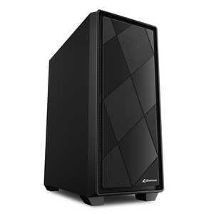 SHARKOON PCケース［ATX /Micro ATX /Mini-ITX］ブラック SHA-VS8BK