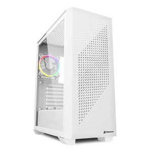 SHARKOON PCケース［ATX /Micro ATX /Mini-ITX］ホワイト SHA-VS9RGBWT