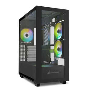 SHARKOON PCP[XmATX /Micro ATX /Mini-ITXnubN REBELC60RGBBK