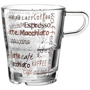 LEONARDO コーヒーカップ6P 250ml Senso Cafe 023996