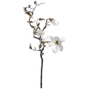 LEONARDO 造花 マグノリア 6P L140cm ホワイト Fiore 031694