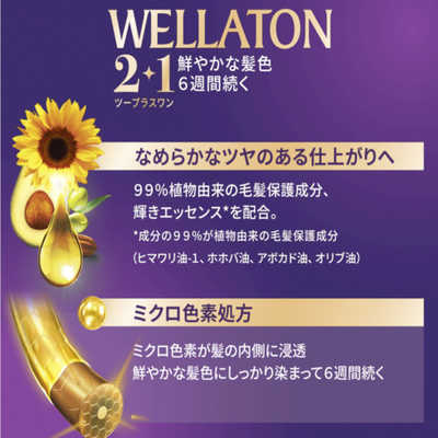 ウエラトーンツープラスワン クリームタイプ 7OB ×12個セット