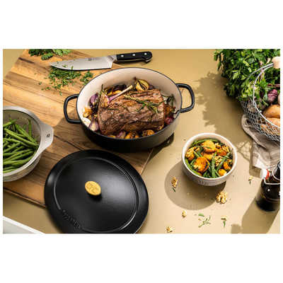 【BALLARINI】ベラモンテ　鋳物ほうろう鍋　オーバル　23cm バッラリーニ 鋳物ほうろう鍋 ベラモンテ オーバル(23cm) トリュフ