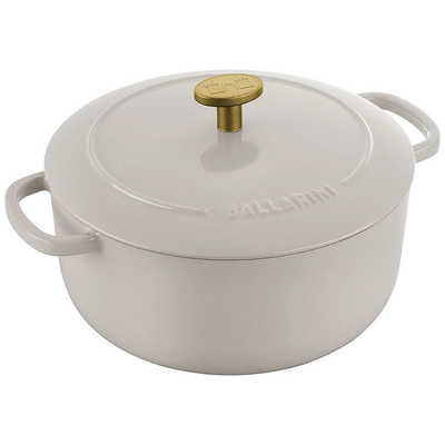 BALLARINI ベラモンテ 鋳物ほうろう鍋 ラウンド 20cm バッラリーニ 鋳物ほうろう鍋 ベラモンテ ラウンド(20cm) クリーム