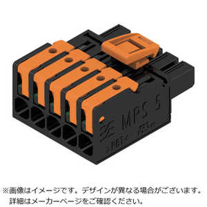 日本ワイドミュラー ワイドミュラー ワイドミュラー スナップイン式コネクタ MPS シリーズ(センターロック付き) 7.5005180 8000078356