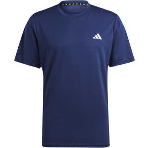 アディダス adidas メンズ トレイン エッセンシャルズ トレーニング半袖Tシャツ ダークブルー/ホワイト J/S NQE20 【返品交換不可】 NQE20_25SS アディダス adidas メンズ トレイン エッセンシャルズ トレーニング半袖Tシャツ ダークブルー/ホワイト J/S NQE20 【返品交換不可】 NQE20_25SS