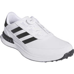 アディダス ゴルフシューズ メンズ 25.5cm S2G SL ボア 24 EEE相当 (ホワイト×コアブラック×ホワイト) MDK92_24SS