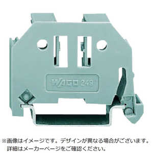 ワゴジャパン DINレール用 ワンタッチエンドストップ 10mm幅 249117TPK ワゴジャパン DINレール用 ワンタッチエンドストップ 10mm幅 249117TPK