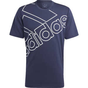 アディダス adidas メンズ AEROREADY トレーニング ロゴグラフィック 半袖Tシャツ レジェンドインク/ホワイト J/M KTF40 【返品交換不可】 KTF40_25SS アディダス adidas メンズ AEROREADY トレーニング ロゴグラフィック 半袖Tシャツ レジェンドインク/ホワイト J/M KTF40 【返品交換不可】 KTF40_25SS