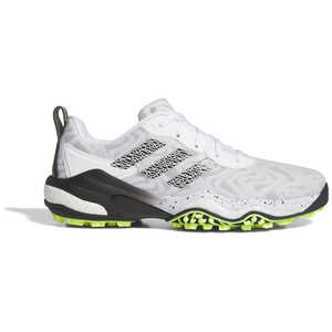 アディダス ゴルフシューズ コードカオス 25 ［メンズ /25.5cm /幅：2E］ ホワイト×コアブラック×ルシッドレモン