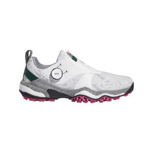 アディダス ゴルフシューズ コードカオス 25 ボア ［25.0cm / 幅：2E］ ホワイト×コアブラック×カレッジグリーン NKZ93