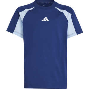 アディダス adidas ボーイズ シーズナル エッセンシャルズ カラーブロック半袖Tシャツ キッズ ダークブルー/グローブルー/ホワイト J150 KPG87 【返品交換不可】 アディダス adidas ボーイズ シーズナル エッセンシャルズ カラーブロック半袖Tシャツ キッズ ダークブルー/グローブルー/ホワイト J150 KPG87 【返品交換不可】