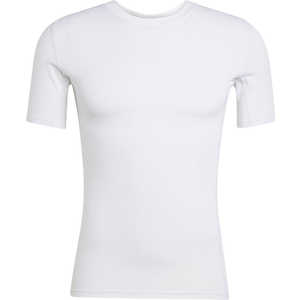アディダス adidas メンズ テックフィット 半袖Tシャツ ホワイト J/S KSC60 KSC60_25SS アディダス adidas メンズ テックフィット 半袖Tシャツ ホワイト J/S KSC60 KSC60_25SS
