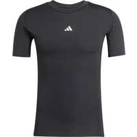 アディダス adidas メンズ テックフィット 半袖Tシャツ ブラック