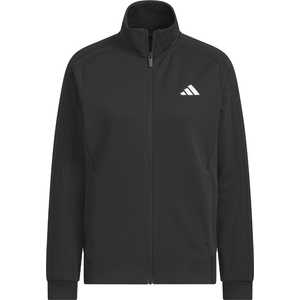 アディダス レディース スリーストライプ スルーズ フィット ダブルニット トラックトップ ［レディース /Mサイズ］ ブラック×ブラック 【返品交換不可】 